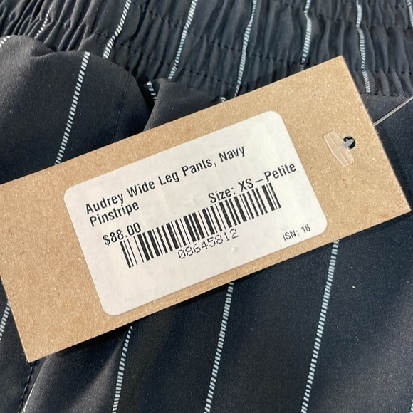 Albion Audrey Wide Leg Pants, Blue - Picture 3 of 7